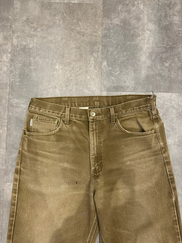 Carhartt Baggy B161 BRK Single Knee Cargo Carpenter Jeans Pants w34