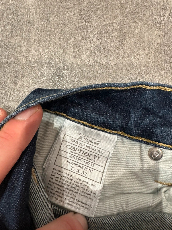 Carhartt Baggy Klondike Single Knee Cargo Carpenter Jeans Pants w28