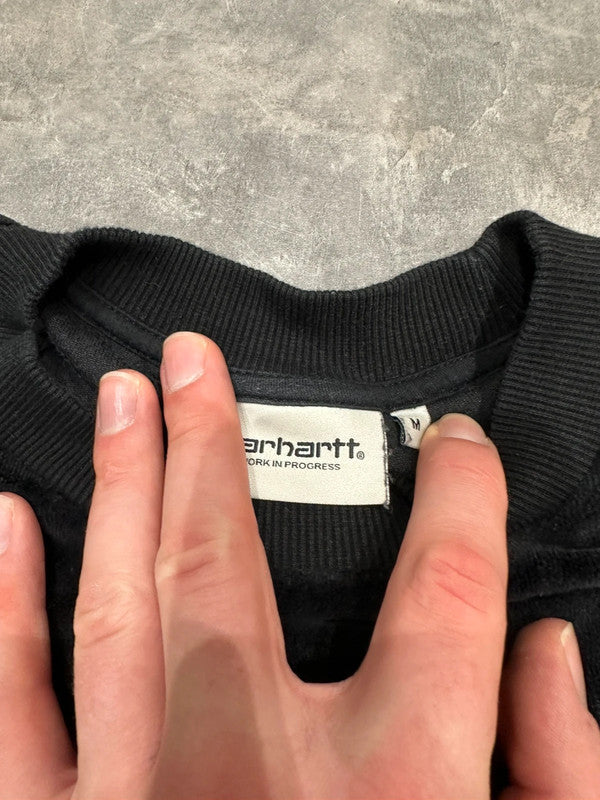 Carhartt Velour Velvet Chase Silverton Crew Sweat S