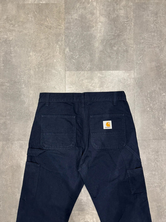 Brand New Carhartt Baggy Ruck Single Knee Cargo Carpenter Jeans Pants Navy w30