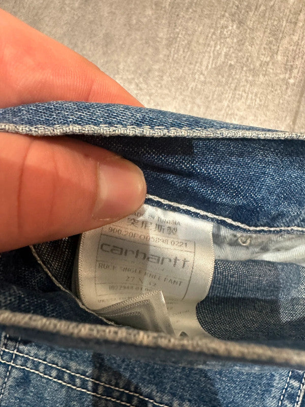 Carhartt Baggy Single Knee Cargo Carpenter Jeans Pants w28