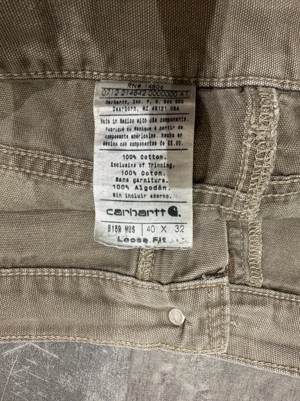 Carhartt Baggy B159 MUS Single Knee Pant Cargo Carpenter Jeans w38
