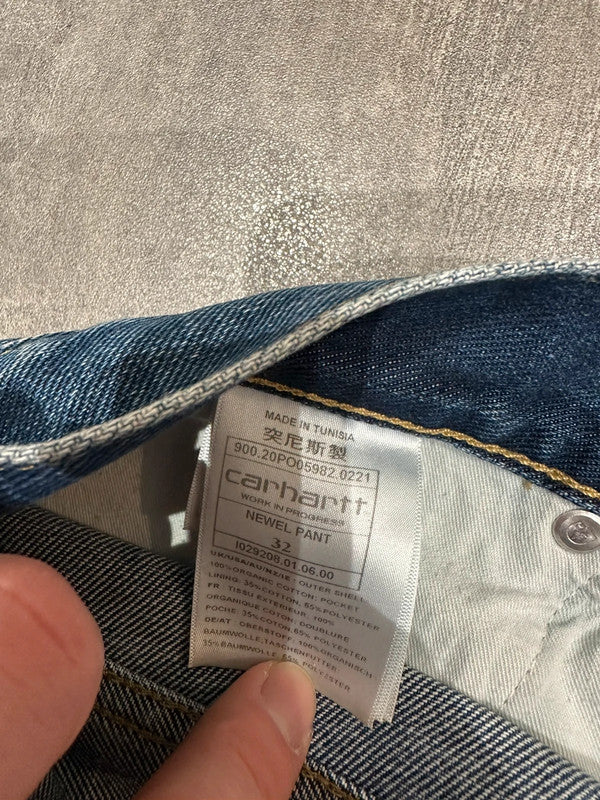 Carhartt Baggy Newel Landon Brandon Pant Single Knee Cargo Carpenter Jeans w32