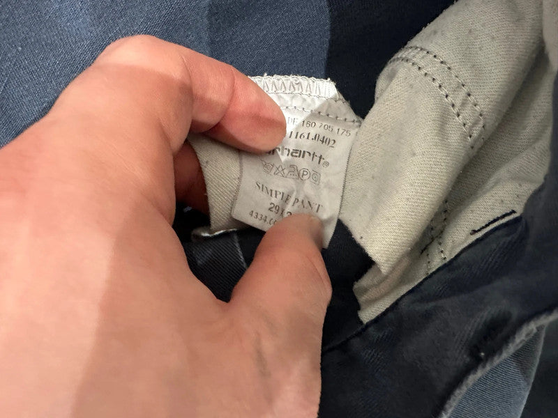 Vintage (Apr 02) Carhartt Baggy Ruck Single Knee Cargo Carpenter Jeans Pants w28