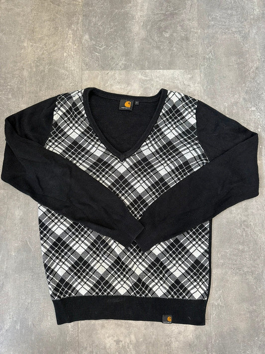 Carhartt Rare Checked Sweater Jumper S