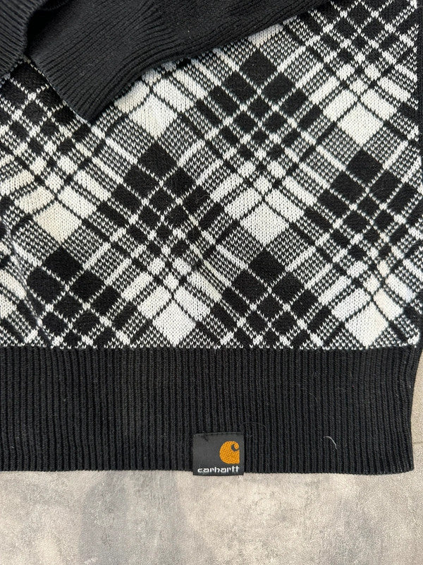Carhartt Rare Checked Sweater Jumper S