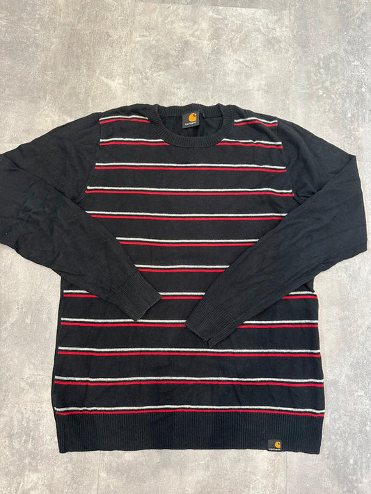 Rare Carhartt ‘Kings Robin Stripe Sweater’ S