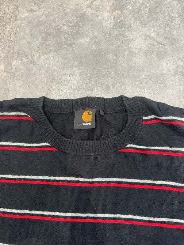 Rare Carhartt ‘Kings Robin Stripe Sweater’ S