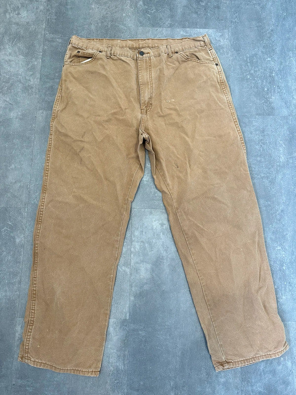 Dickies Single Knee Baggy Carpenter Jeans Pants w38
