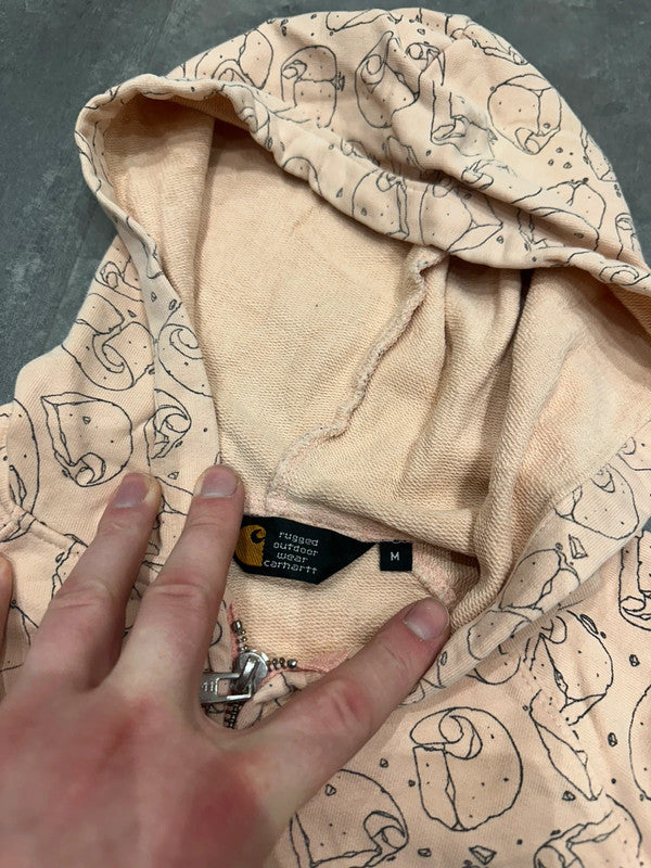 Rare Like New Carhartt Hooded Mellow Jacket M