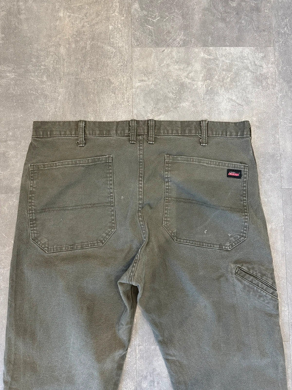 Dickies Baggy Single Knee Carpenter Jeans Khaki w36