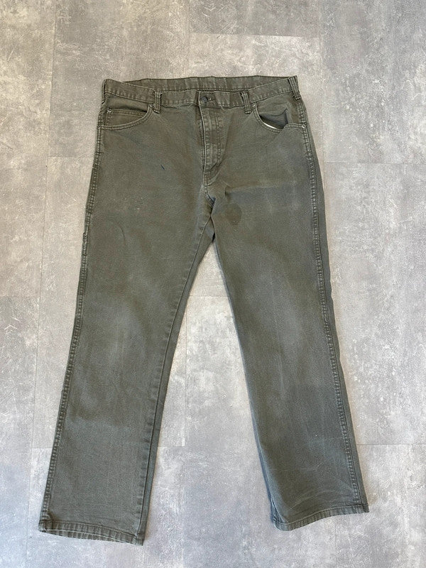 Dickies Baggy Single Knee Carpenter Jeans Khaki w36