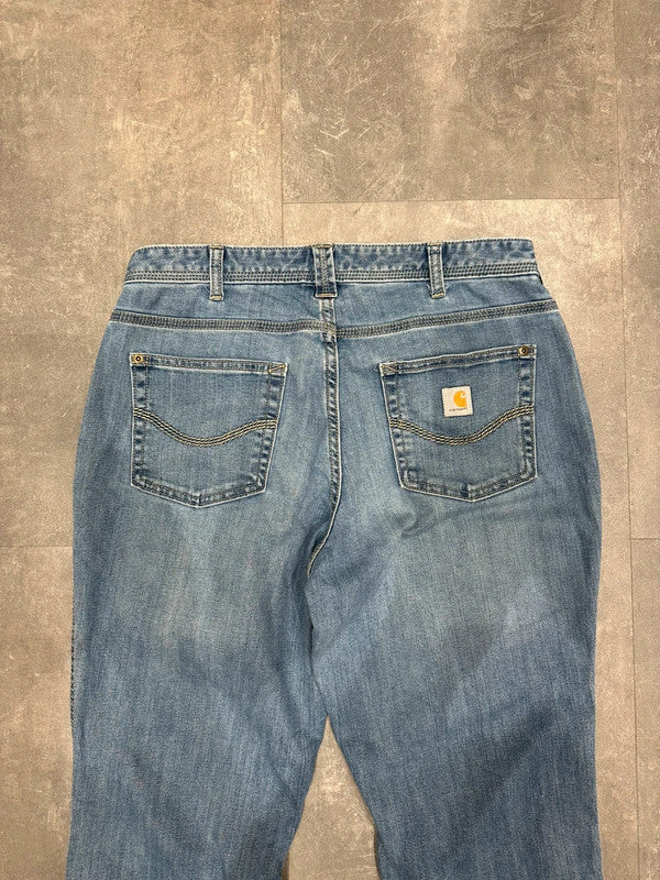 Carhartt Baggy Single Knee Cargo Carpenter Jeans Pants w30