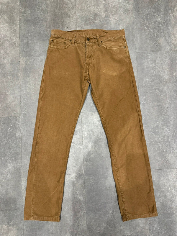 Carhartt ‘Klondike Pant’ Baggy Single Knee Cargo Carpenter Jeans Pants w30