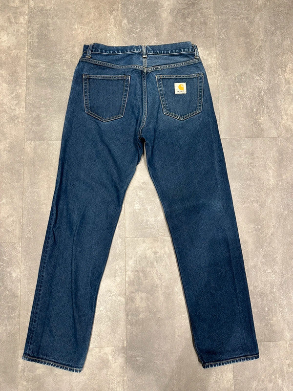 Like New Carhartt Baggy ‘Pontiac’ Single Knee Cargo Carpenter Jeans Pants w30