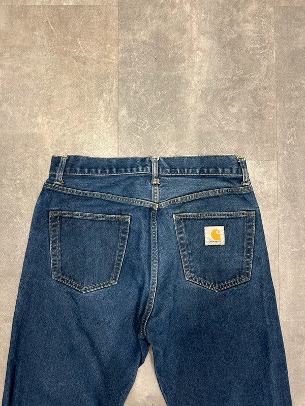 Like New Carhartt Baggy ‘Pontiac’ Single Knee Cargo Carpenter Jeans Pants w30