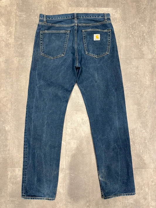 Carhartt Baggy ‘Pontiac Pant’ Single Knee Cargo Carpenter Jeans w32
