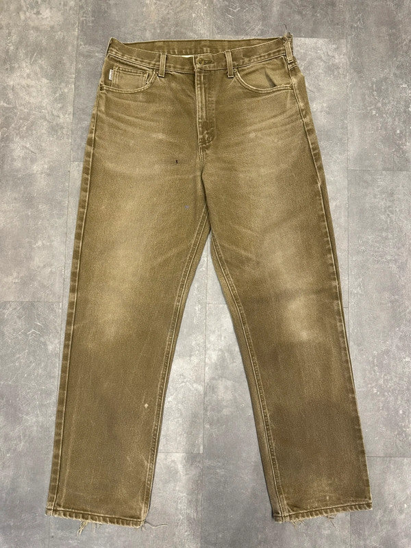 Carhartt Baggy B161 BRK Single Knee Cargo Carpenter Jeans Pants w34