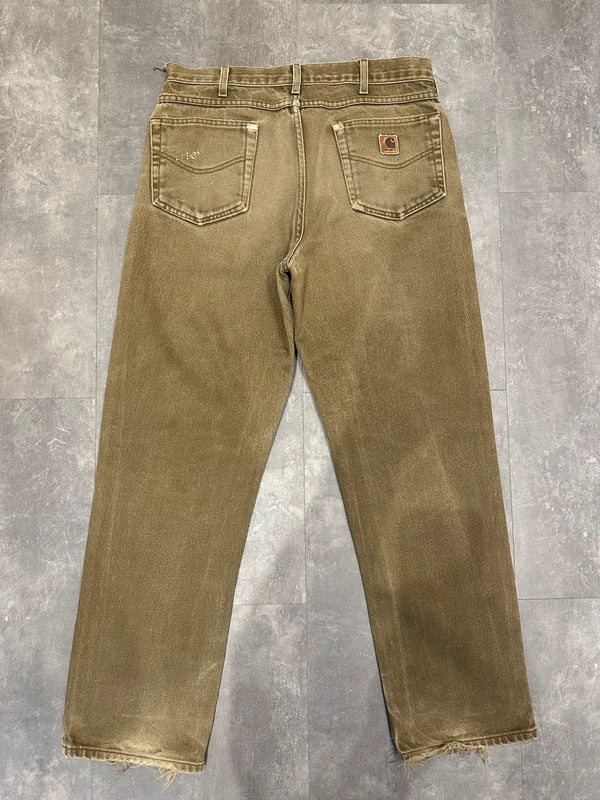 Carhartt Baggy B161 BRK Single Knee Cargo Carpenter Jeans Pants w34