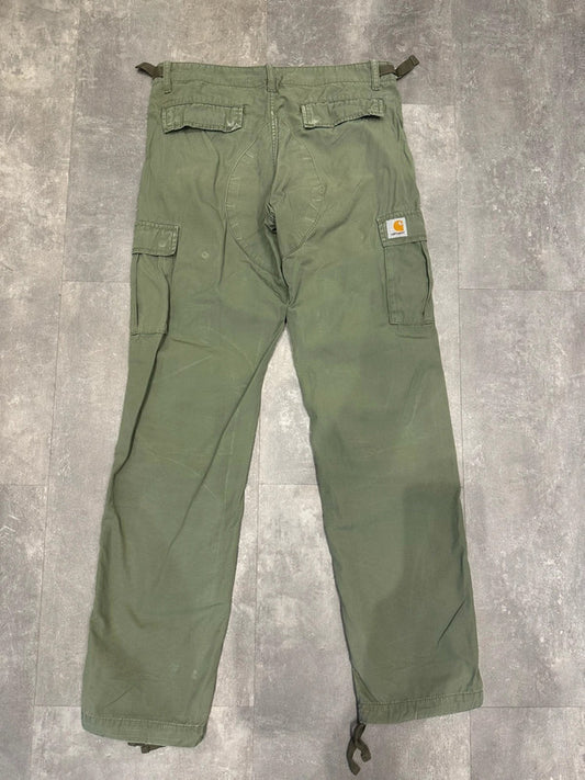 Carhartt Baggy Aviation Pant Single Knee Cargo Carpenter Jeans w30