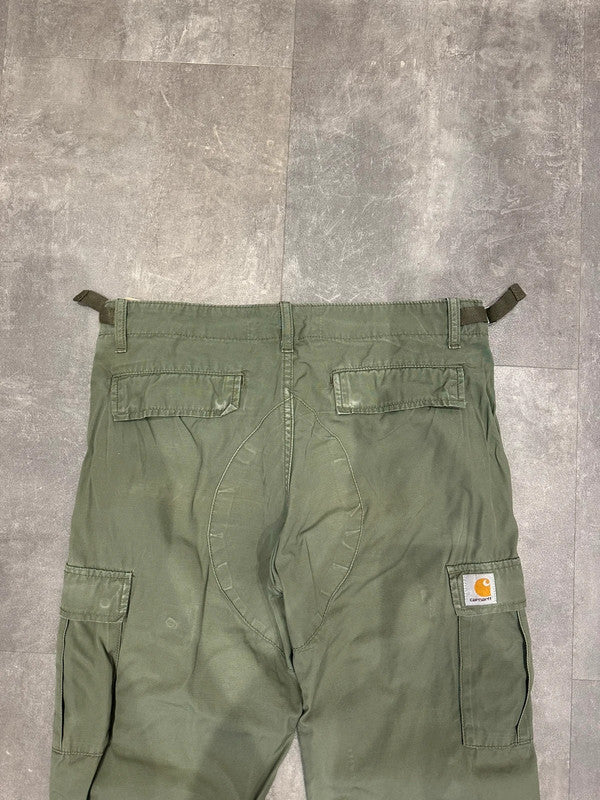 Carhartt Baggy Aviation Pant Single Knee Cargo Carpenter Jeans w30