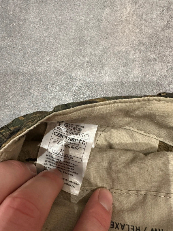 Brand New Carhartt Baggy Aviation Pant Single Knee Cargo Carpenter Jeans w26