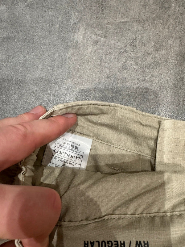 Carhartt Baggy Aviation Cymbal Pant Single Knee Cargo Carpenter Jeans w26