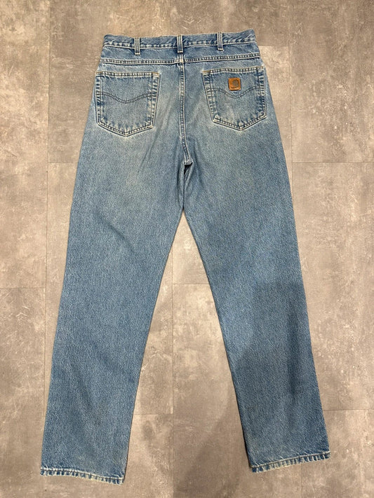 Carhartt Baggy B140 DST Single Knee Cargo Carpenter Jeans Pants w34