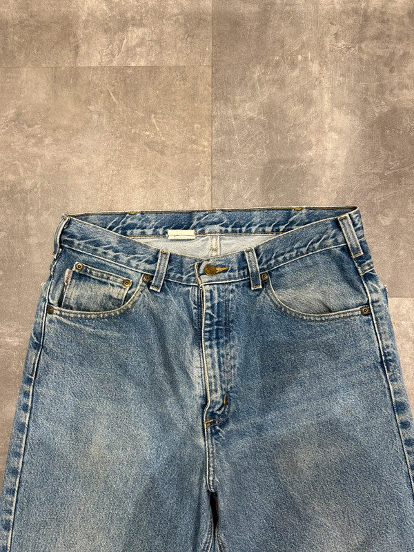 Carhartt Baggy B140 DST Single Knee Cargo Carpenter Jeans Pants w34