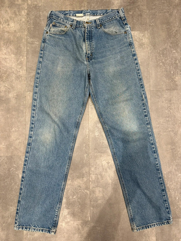 Carhartt Baggy B140 DST Single Knee Cargo Carpenter Jeans Pants w34