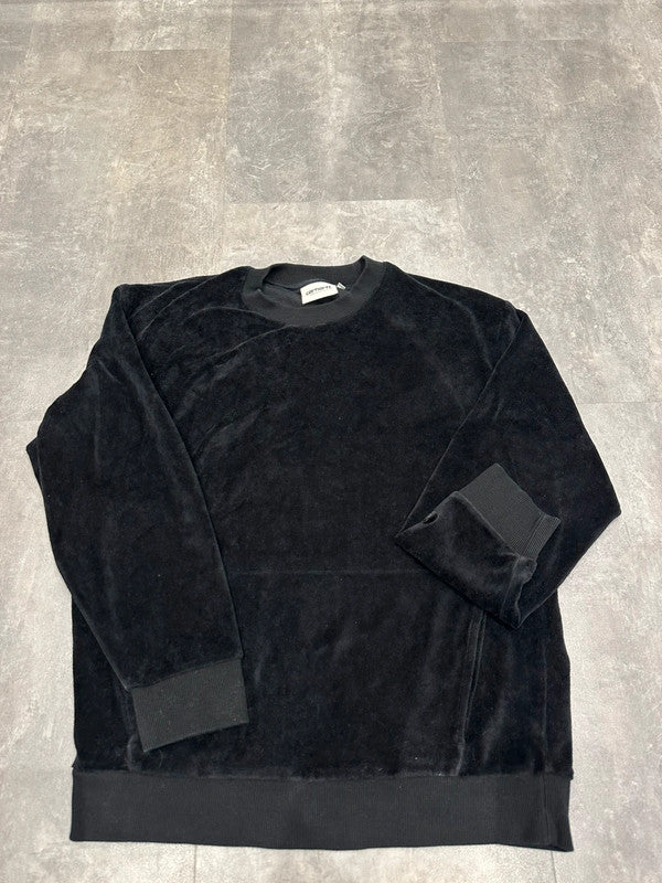 Carhartt Velour Velvet Chase Silverton Crew Sweat S