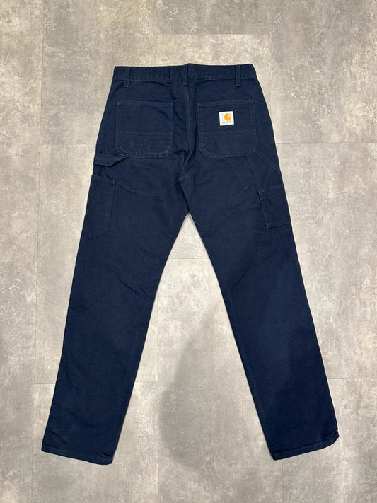 Brand New Carhartt Baggy Ruck Single Knee Cargo Carpenter Jeans Pants Navy w30