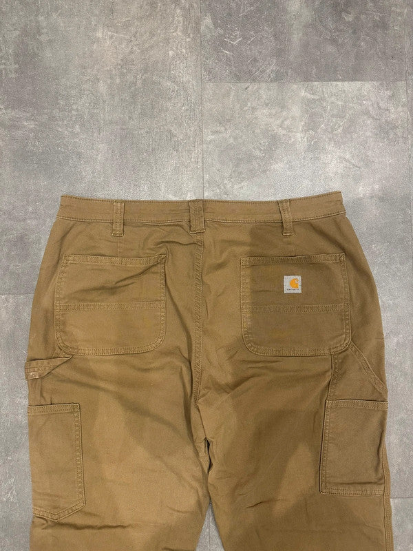 Like New Carhartt Baggy Single Knee Cargo Carpenter Jeans Pants w32