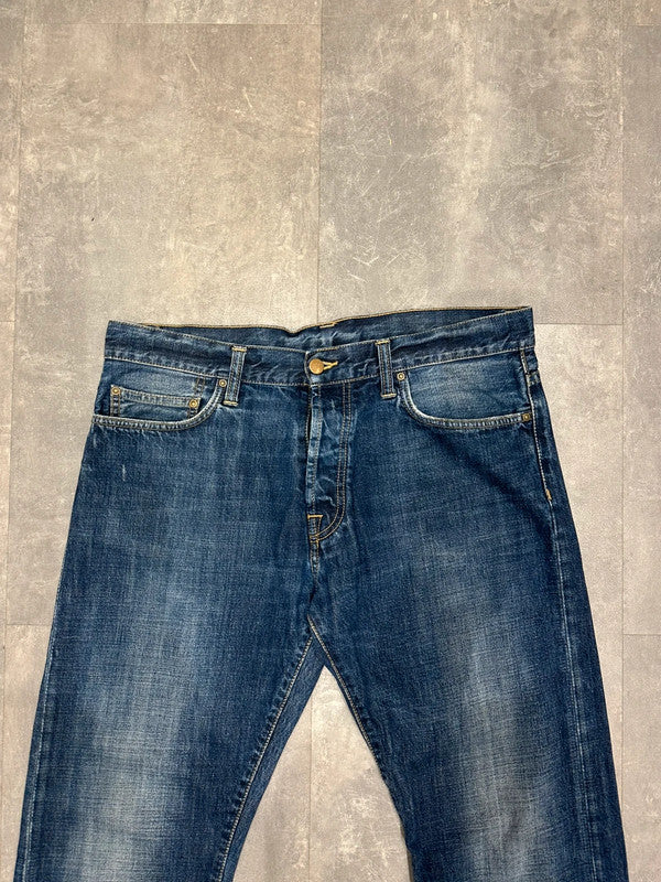 Carhartt Baggy Single Knee Klondike Pant Cargo Carpenter Jeans w34