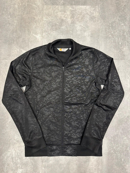 Like New Vintage (2003) Carhartt Embroidered Zip Collared Sweat S