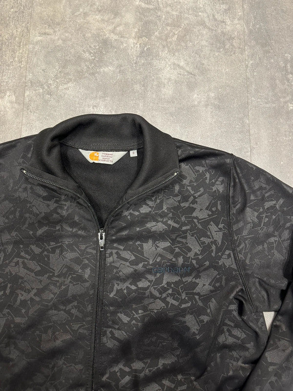Like New Vintage (2003) Carhartt Embroidered Zip Collared Sweat S
