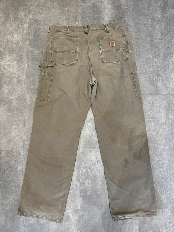 Carhartt Baggy B151 LBR Single Knee Cargo Carpenter Jeans w38