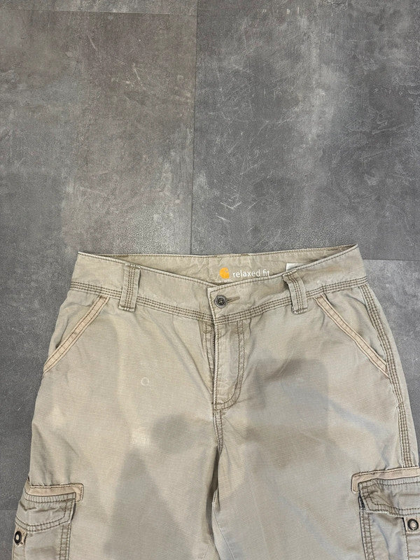 Carhartt Baggy RipStop Aviation Pant Single Knee Cargo Carpenter Jeans w26