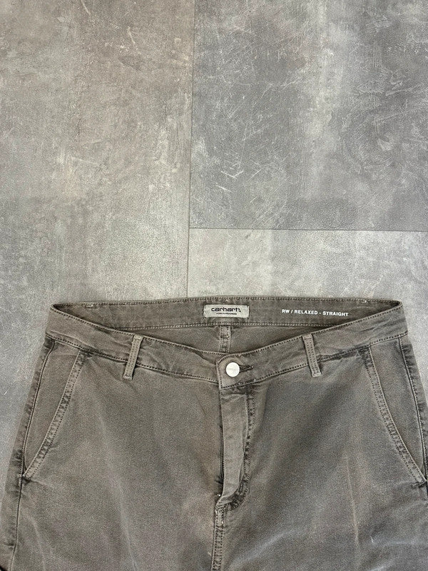 Brand New Carhartt Baggy Single Knee Cargo Carpenter Jeans Washed Grey w30