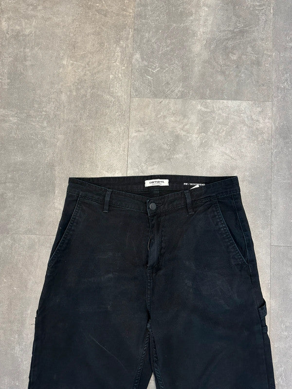 Carhartt Baggy Single Knee Cargo Carpenter Jeans Black w26