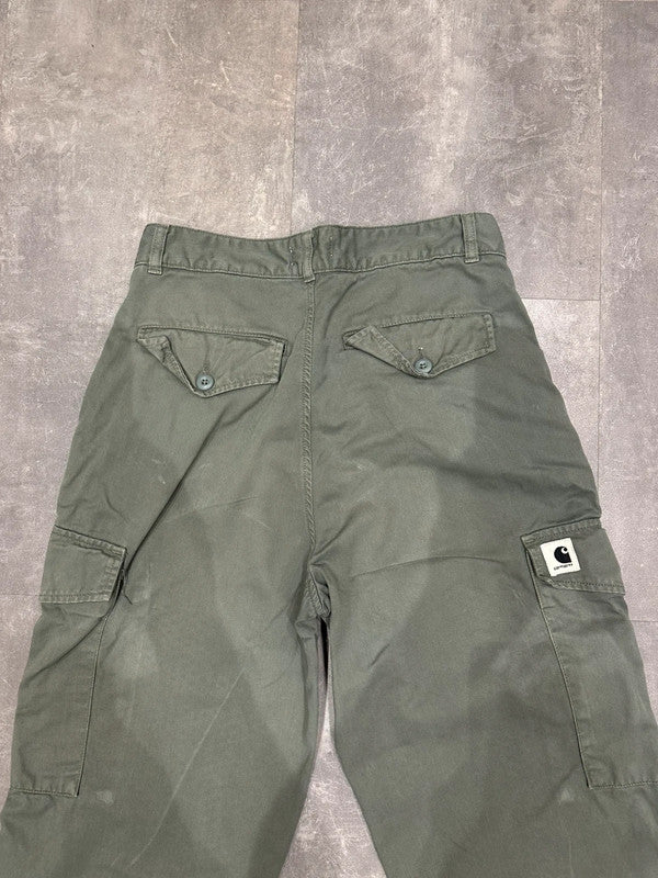 Carhartt Baggy Collins Pant Cargo Single Knee Carpenter Jeans Khaki w30