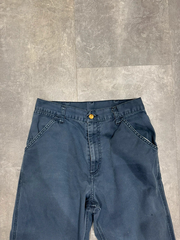 Vintage (Apr 02) Carhartt Baggy Ruck Single Knee Cargo Carpenter Jeans Pants w28
