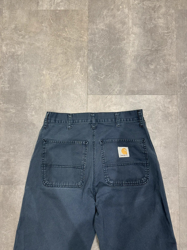 Vintage (Apr 02) Carhartt Baggy Ruck Single Knee Cargo Carpenter Jeans Pants w28