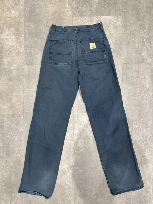 Vintage (Apr 02) Carhartt Baggy Ruck Single Knee Cargo Carpenter Jeans Pants w28